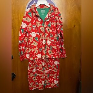 Rudolph Red Holiday Kids Pajama Set